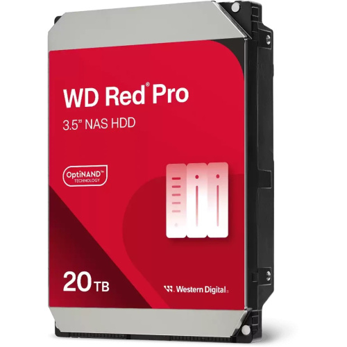 HDD WD Red Pro WD202KFGX, 20ТБ, SATA III, 3.5"