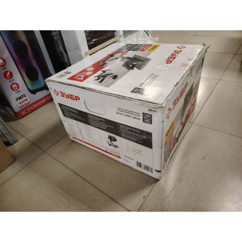 УЦ Торцовочная пила Зубр ЗПТК-255-1800 (плохая упаковка, переустановка рычага переключения режимов)