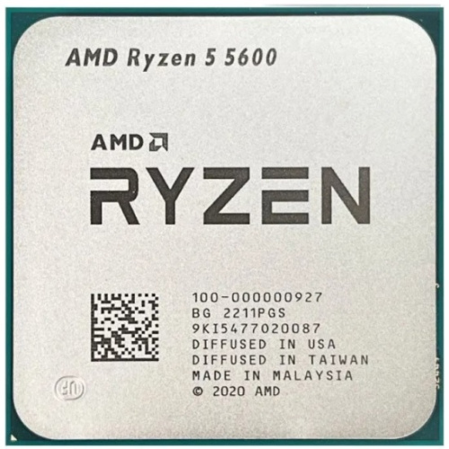 Процессор AMD Ryzen 5 5600 (100-000000927) SAM4 65W 3500