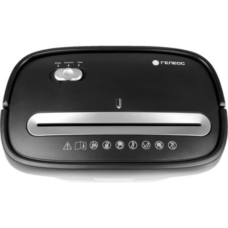 Шредер ГЕЛЕОС УД15-2 черный/серебристый