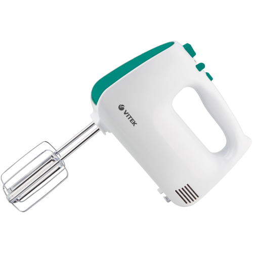 Миксер ручной Vitek VT-1490 белый/зеленый