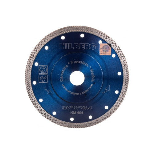 Диск алмазный отрезной Hilberg Турбо HM404 180x22,23