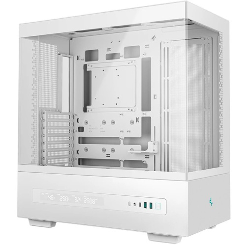 Корпус Deepcool CH690 Digital WH без БП, боковое окно (панорама), белый, ATX