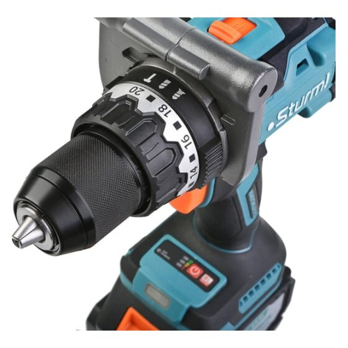 Дрель-шуруповерт Sturm! CD1655BLI ударн. 1x4.0Ач+ЗУ