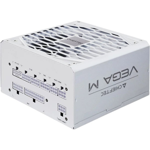 Блок питания Chieftec Vega M White PPG-850-CW (ATX 3.1, 850W, 80 Plus Gold, Active PFC, 135mm fan, Gen5 PCIe, Full Cable Management, белый) Retail
