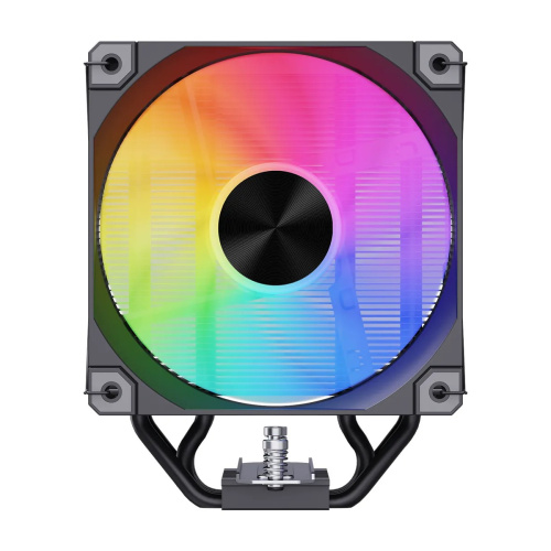 Кулер Bloody AC-12 (AC-12-230-BK) Soc-AM5/AM4/1200/1700/1851 черный 4-pin 14-26dB Al+Cu 230W 582gr Ret