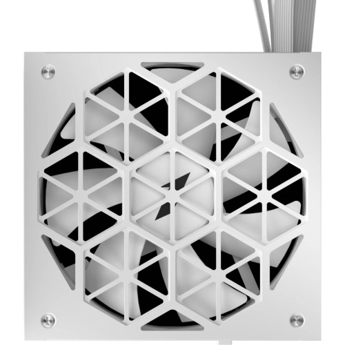 Блок питания1STPLAYER ACK Standard 650W White (HA-650AC1-WH)/ ATX 2.4, APFC, 80 Plus Standard, Double Forward, Teapo main cap, 140mm fan, non-modular