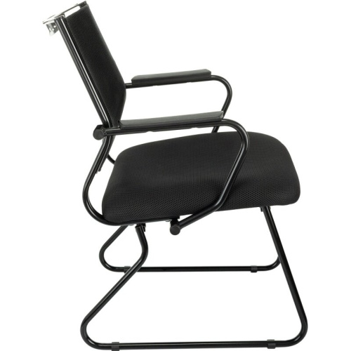 Кресло Бюрократ CH Balance-Av черный Elastic-102 TW-11 сетка/ткань полозья металл черный