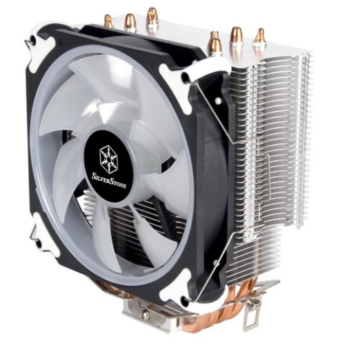 Кулер Silverstone Argon SST-AR12-RGB 4 Direct Contact Heatpipe, 120mm PWM RGB Fan, RTL