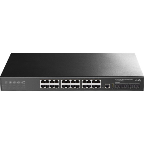 Коммутатор управляемый Cudy GS5024S4 (L3) 24x1Гбит/с 4SFP+