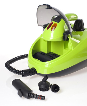 Пароочиститель Kitfort КТ-908 зеленый