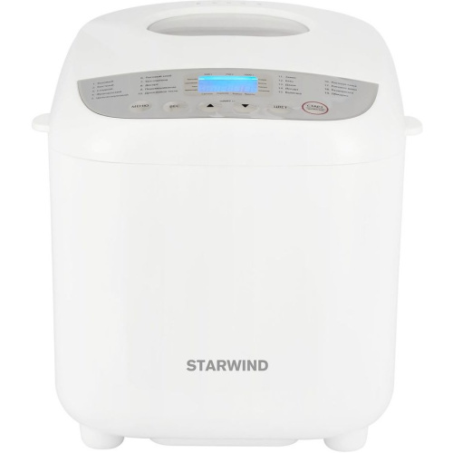 Хлебопечь Starwind SBM2085 белый/серебристый