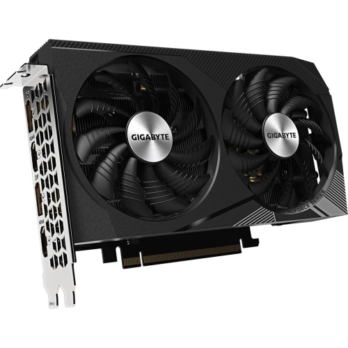 Видеокарта GIGABYTE Nvidia GeForce RTX 3060 8ГБ (GV-N3060Gaming OC-8GD 2.0) Gaming, GDDR6, OC, Ret