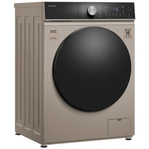 Стирально-сушильная машина Weissgauff WMD 61211 D Inverter Steam Champagne