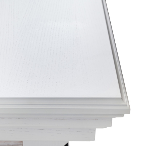 Электрокамин RealFlame Athena Corner GR белый с очагом Majestic Lux Black RC