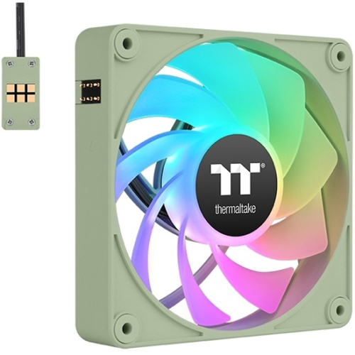 Вентилятор Thermaltake CT140 EX Sync Matcha реверсивный ARGB зеленый (CL-F199-PL14MG-A) 4-pin 32.8dB Ret