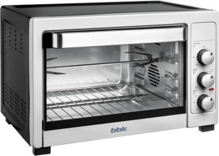 Мини-печь BBK OE3884MC серебристый