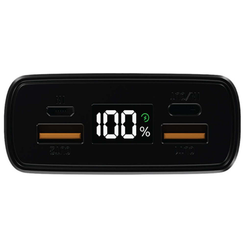 Внешний аккумулятор OLMIO QL-20 серый