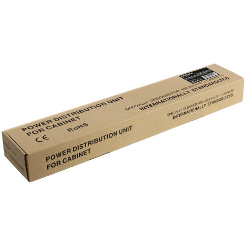 Блок розеток ExeGate ServerPro PDU-19H606 Al-6S-EU2CU-SW-O (EX280831RUS) 19", 1U, Алюминий, 6 Schuko, кабель с евровилкой VDE-250V-16A-3*1.5mm2