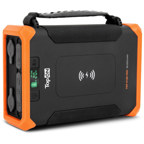 Power Bank TOPON TOP-X100Pro, 96000мAч черный/желтый