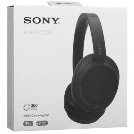 Беспроводные/проводные наушники Sony WH-CH720N черный