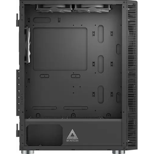 Корпус Montech X3 Glass черный без БП ATX 6x120mm 2xUSB3.0 1xUSB3.1 audio bott PSU