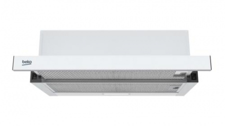 Вытяжка телескопическая Beko BHNT613R4CW белый/белый
