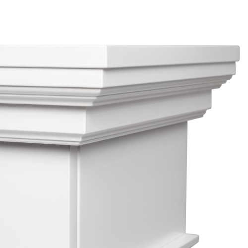 Электрокамин RealFlame Marco 25,5/26 WT белый с очагом Moonblaze Black