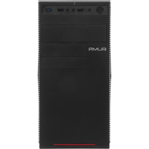 ПК AMUR Нарвал B7I21 (2147008) Intel Core i3 12100, DDR5 16ГБ, 512ГБ(SSD), Intel UHD Graphics 730, FreeDOS, черный
