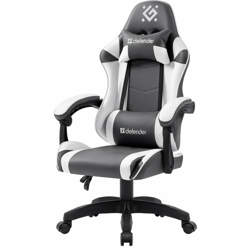 Кресло игровое DEFENDER Fortune (64026) Grey/White