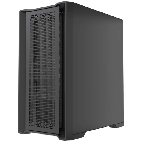 Корпус Powercase ByteFlow Micro NF (CAMBNF-F0), Black,Tempered Glass, W/O fans, чёрный, mATX