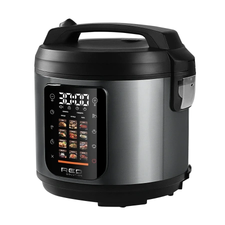 Мультиварка Red Solution M4100 5л черный/стальной