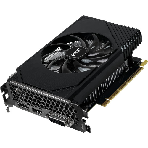 Видеокарта Palit RTX3050 Stormx OC (NE63050S18JE-1070F) Nvidia GeForce RTX 3050 PCI-E 4.0 6Gb 96bit GDDR6 1042/14000 DVIx1 HDMIx1 DPx1 HDCP Ret