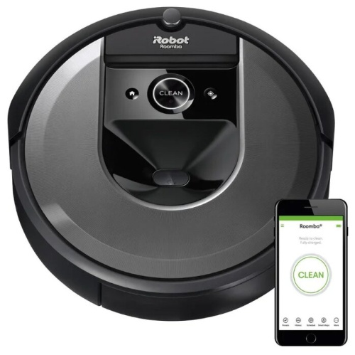 Робот-пылесос IRobot Roomba i7+ Plus для сухой уборки, черный