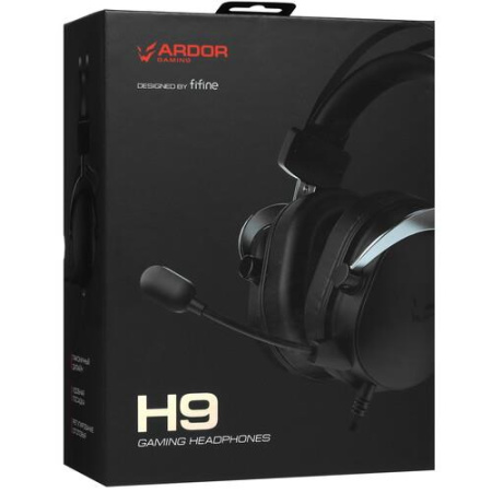 Проводные наушники ARDOR GAMING H9 черный