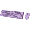 Клавиатура + мышь OKLICK S315W сиреневый