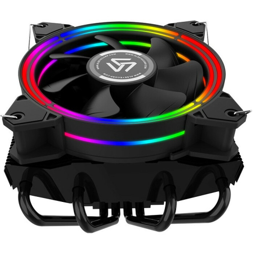 Кулер Alseye H120T для Socket/115x/1200/AM2/AM2+/AM3/AM3+/FM1/AM4/FM2/FM2+, 120мм, 2000rpm, 35.5 дБ, 125Вт, 4-pin PWM, Al+Cu, RGB