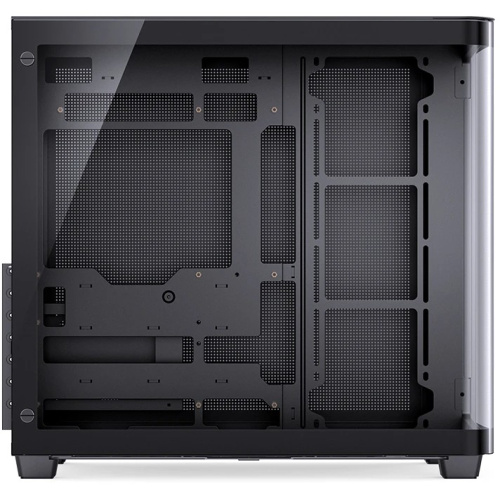 Корпус JONSBO TK-3 Black без БП, боковая панель из закаленного стекла (панорама), mini-ITX, micro-ATX, ATX, черный