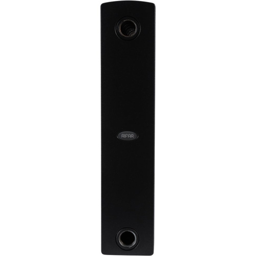 Биметаллический радиатор отопления Rifar Supremo 350 боковое подключение 10 секций антрацит