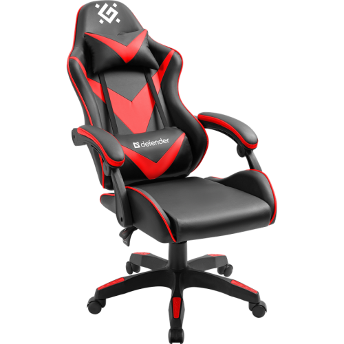Кресло DEFENDER XCom (64337) игровое Black/Red PU
