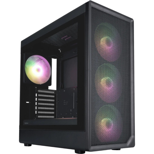 Корпус 1STPLAYER AU8 ARGB Black (AU8-BK-4FE7-14) / E-ATX / 4x140mm ARGB fans