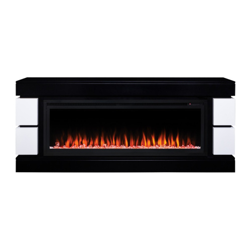 Электрокамин RealFlame Denver 50 BLM черный с очагом Saphir 50