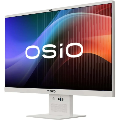 Моноблок Osio BaseLine B240i-025w 23.8" Full HD i3 1115G4 (3) 16Gb SSD512Gb UHDG Windows 11 Pro GbitEth WiFi BT 84W Cam белый 1920x1080 (RUS)