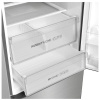 Холодильник с морозильником   Haier C4F640CFMRGU1 серебристый
