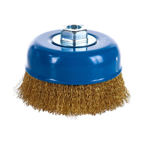 Щетка чашечная для УШМ Зубр Профессионал 3526-125_z02 0,3мм, 125ммхМ14