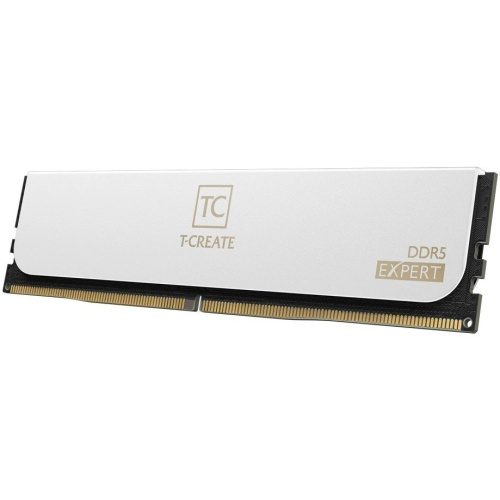 ОЗУ TEAMGROUP T-Create Expert 96GB (CTCWD596G6400HC32ADC01) DDR5 (2x48GB) 6400MHz CL32 (32-39-39-84) 1.4V / White