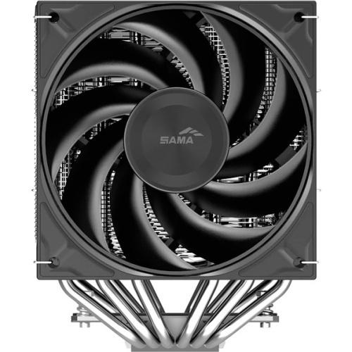 Кулер SAMA A60E (A60-XXWNNXOX-G) (265W, 4-pin PWM, 156.5mm, 6x6mm, 2x120mm, 78CFM, 29dBA, 2200RPM, S 1851/1700/1200/115X, AM5)