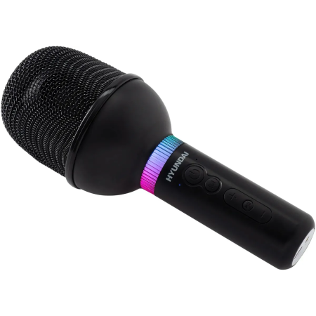 Микрофон беспроводной Hyundai H-MIC101 черный