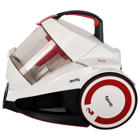 Пылесос Domfy DSC-VC505 белый/красный