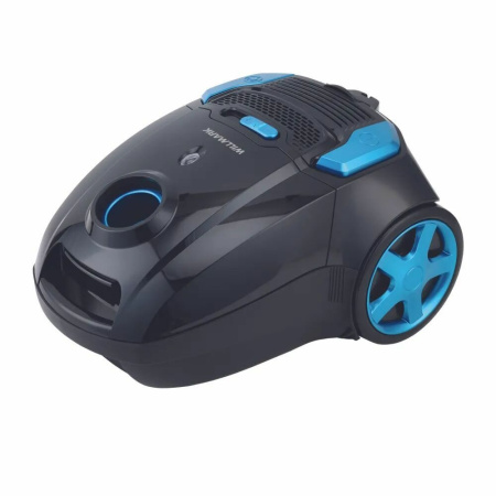 Пылесос WILLMARK VC-2650DBM черно-голубой